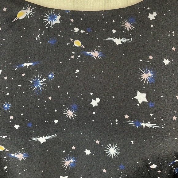 BCBGeneration Black Short Sleeve Dress with Open Back and Pockets - Size 4 - Picture 5 of 17